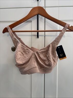 Wacoal Lace Wireless Bra - Dusty Rose